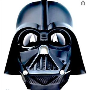 Death Vader Mask and Star Wars Fighter